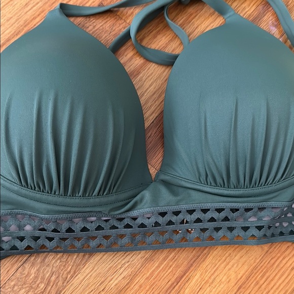 Shade & Shore dark green Bikini Top - Picture 6 of 6